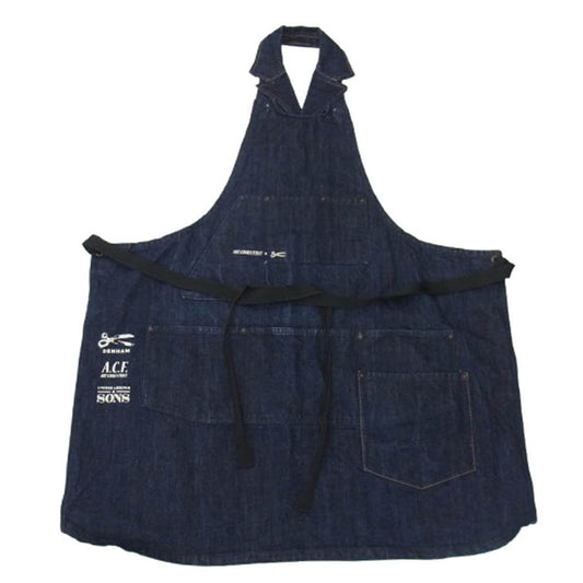DENHAM デンハム 01-14-04-86-200 UNITED ARROWS & SONS ART COMES FIRST ユナイテッドアローズ デニム テーラード エプロン インディゴブルー系【中古】