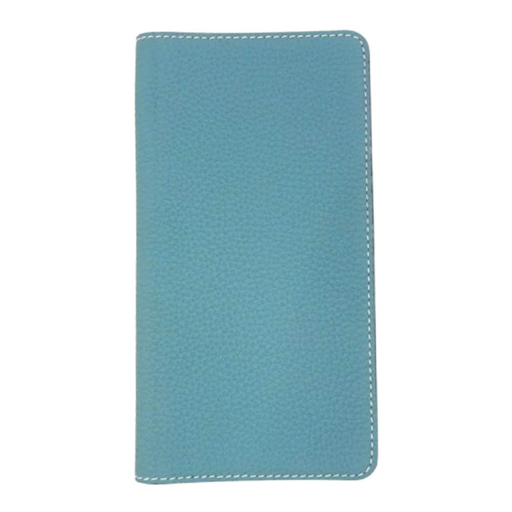 BONAVENTURA ボナベンチュラ 手帳型 iPhone アイフォン スマホケース ブルー系【中古】