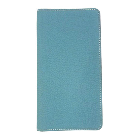 BONAVENTURA ボナベンチュラ 手帳型 iPhone アイフォン スマホケース ブルー系【中古】