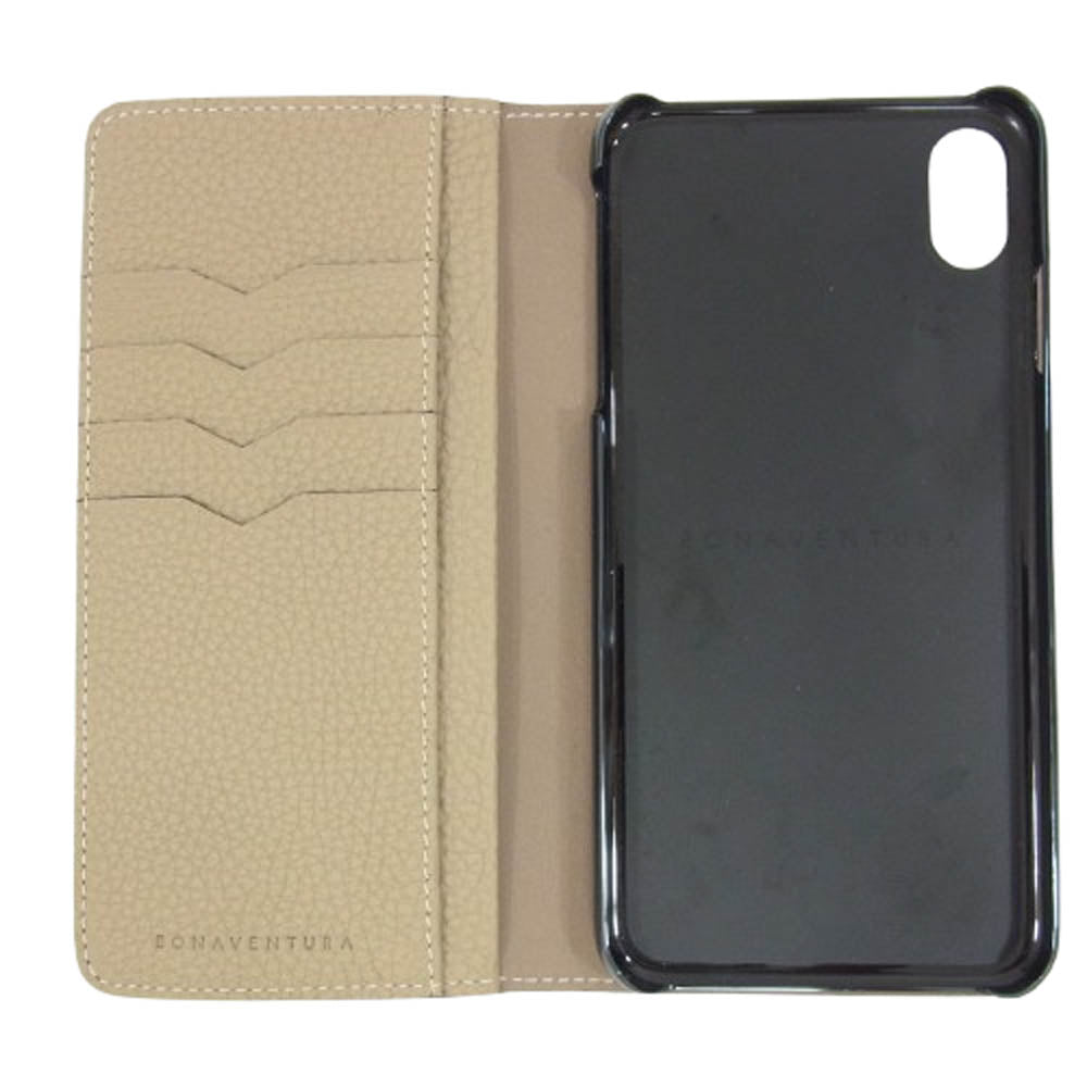 BONAVENTURA ボナベンチュラ 手帳型 iPhone アイフォン スマホケース ブルー系【中古】