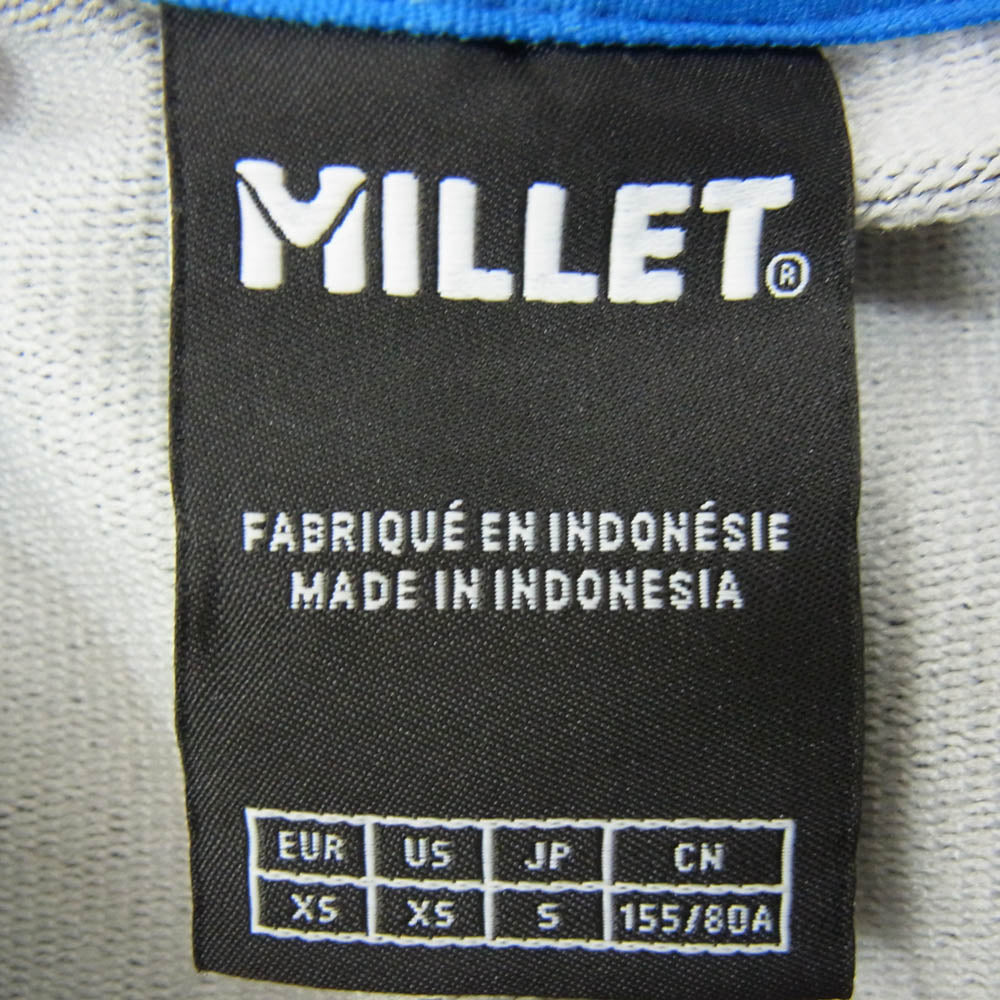 MILLET ミレー MIV10453 Cima? Light シマイ LIGHT フーディー ジップ アップ パーカー グレー系 S【中古】