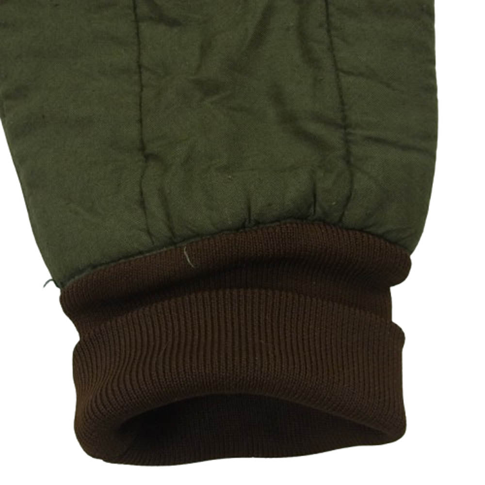 チェコ軍 M-60 ミリタリー ライナー パンツ グリーン系 サイズ表記なし【中古】
