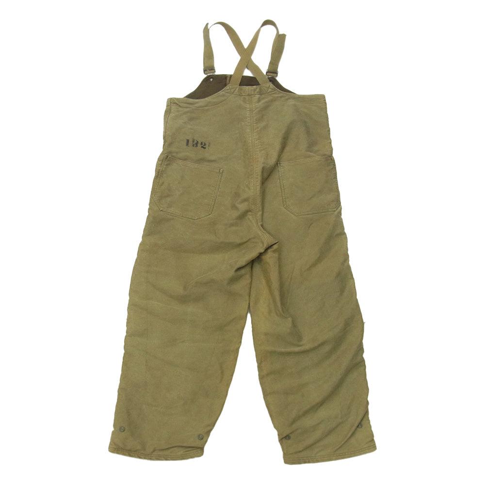 ネイビーデパートメント TALON ZIP vintage N-1 ヴィンテージ デッキ パンツ カーキ系 M【中古】