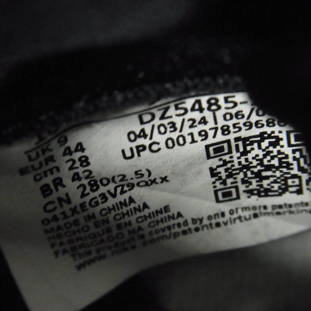 NIKE ナイキ DZ5485-106 Air Jordan 1 Retro High OG Black Toe Reimagined エアジョーダン1 レトロ ハイ OG ブラックトゥリイマジンド スニーカー レッド系 ブラック系 28cm【美品】【中古】