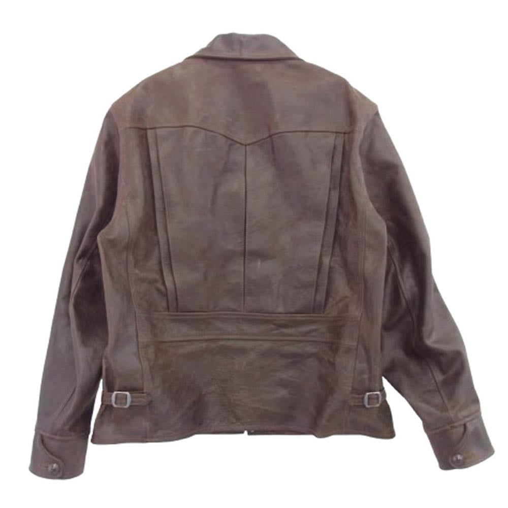 JELADO ジェラード 24/7 Leather Sports Jacket 馬革 レザー スポーツ ジャケット ブラウン系 XL【中古】