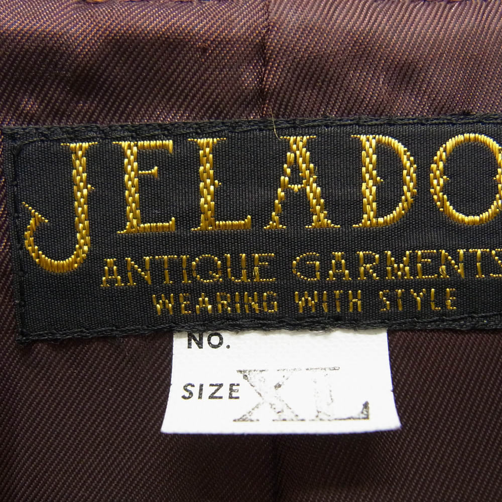 JELADO ジェラード 24/7 Leather Sports Jacket 馬革 レザー スポーツ ジャケット ブラウン系 XL【中古】