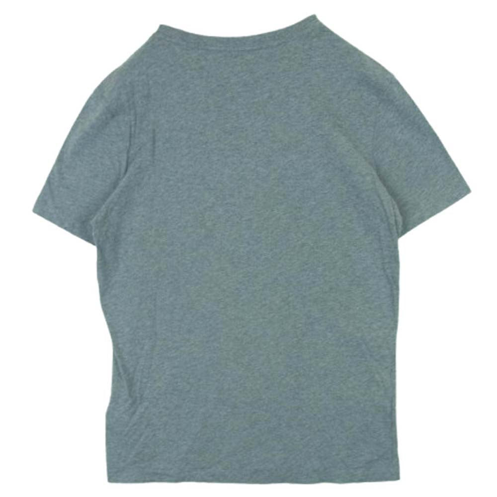 MONCLER モンクレール 22SS H10918C00052 クルーネック ワッペン ロゴ ワンポイント 半袖 Tシャツ グレー系 3P1 M【中古】