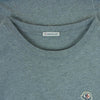 MONCLER モンクレール 22SS H10918C00052 クルーネック ワッペン ロゴ ワンポイント 半袖 Tシャツ グレー系 3P1 M【中古】