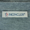MONCLER モンクレール 22SS H10918C00052 クルーネック ワッペン ロゴ ワンポイント 半袖 Tシャツ グレー系 3P1 M【中古】
