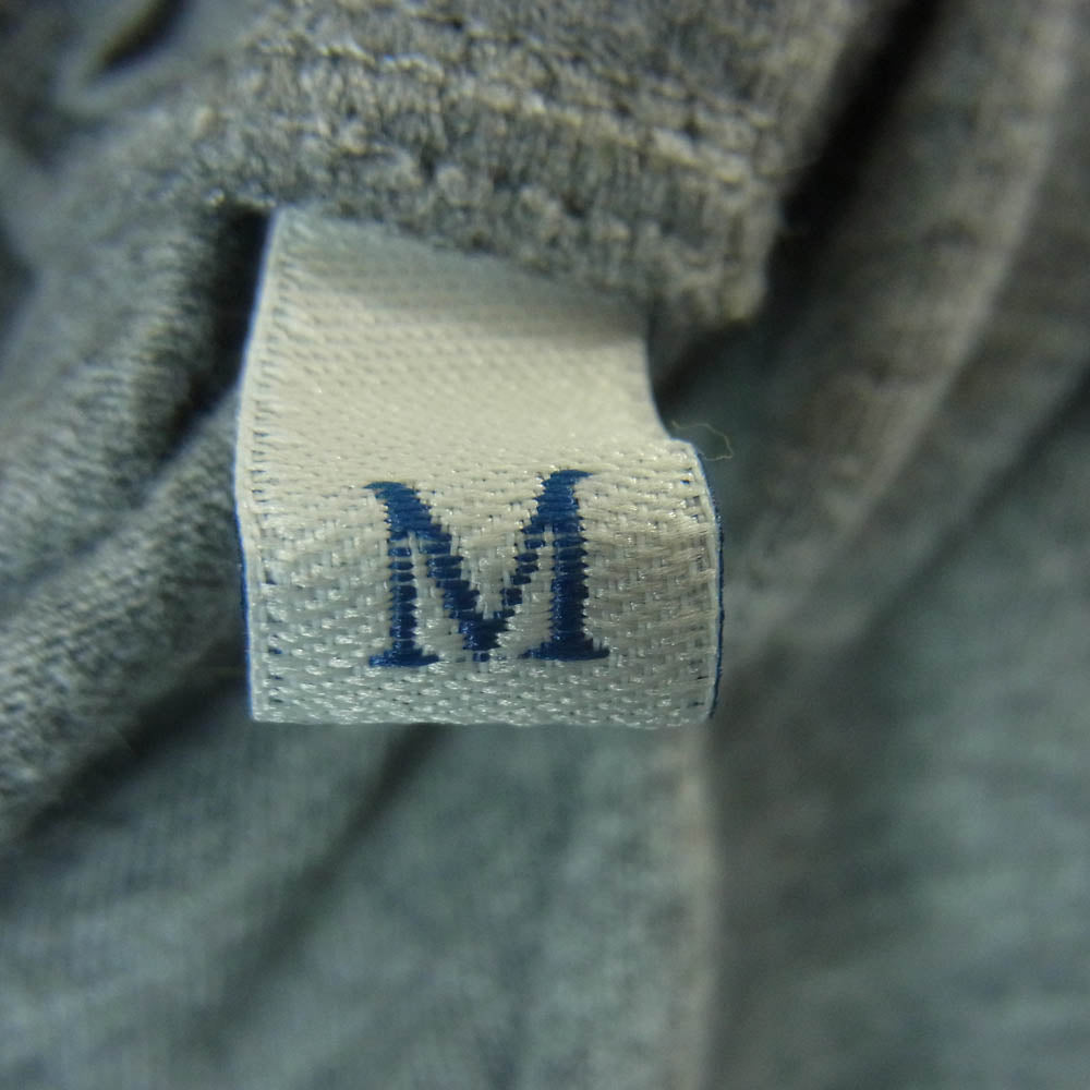 MONCLER モンクレール 22SS H10918C00052 クルーネック ワッペン ロゴ ワンポイント 半袖 Tシャツ グレー系 3P1 M【中古】