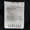 MONCLER モンクレール 22AW H20918D00005 ロゴワッペン ワッフル サーマル 長袖Tシャツ ブラック系 L【中古】
