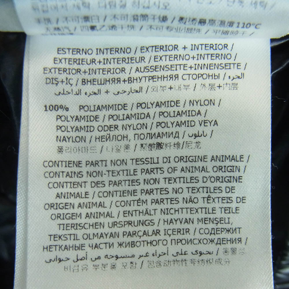 MONCLER モンクレール 510914135499 53029 ACORUS GIUBBOTTO ダウン ジャケット ジョージア製 ブラック系 4【中古】