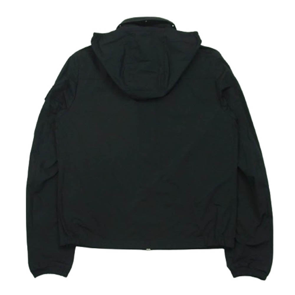 MONCLER モンクレール G10911A74700 54A91 BRIZE GIUBBOTTO ロゴワッペン テクニカルサテン ジップ ジャケット ダークグレー系 2【中古】