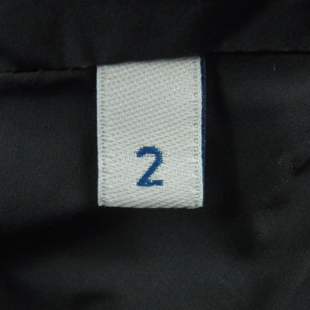 MONCLER モンクレール G10911A74700 54A91 BRIZE GIUBBOTTO ロゴワッペン テクニカルサテン ジップ ジャケット ダークグレー系 2【中古】