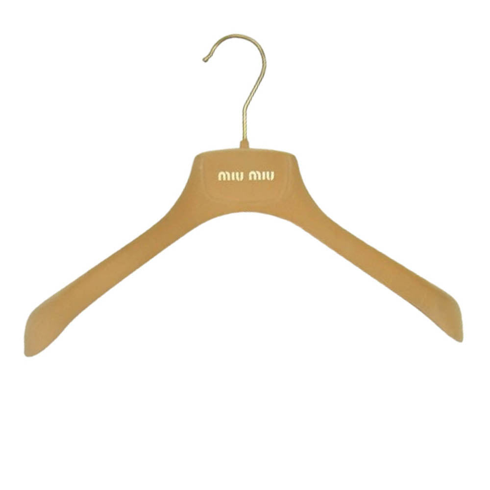 MIUMIU ミュウミュウ MK852 S231 13JH ロゴ クロップド ギンガムチェック ブルゾン ジャケット マルチカラー系 36【美品】【中古】