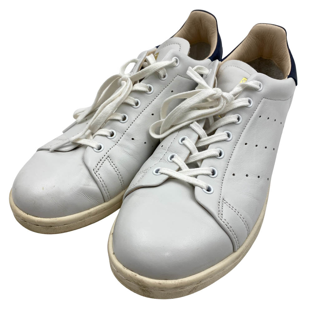 adidas アディダス CQ3033 Stan Smith Recon White Navy スタンスミス リーコン ホワイト ネイビー ローカットスニーカー ホワイト系 ネイビー系 27.5cm【中古】