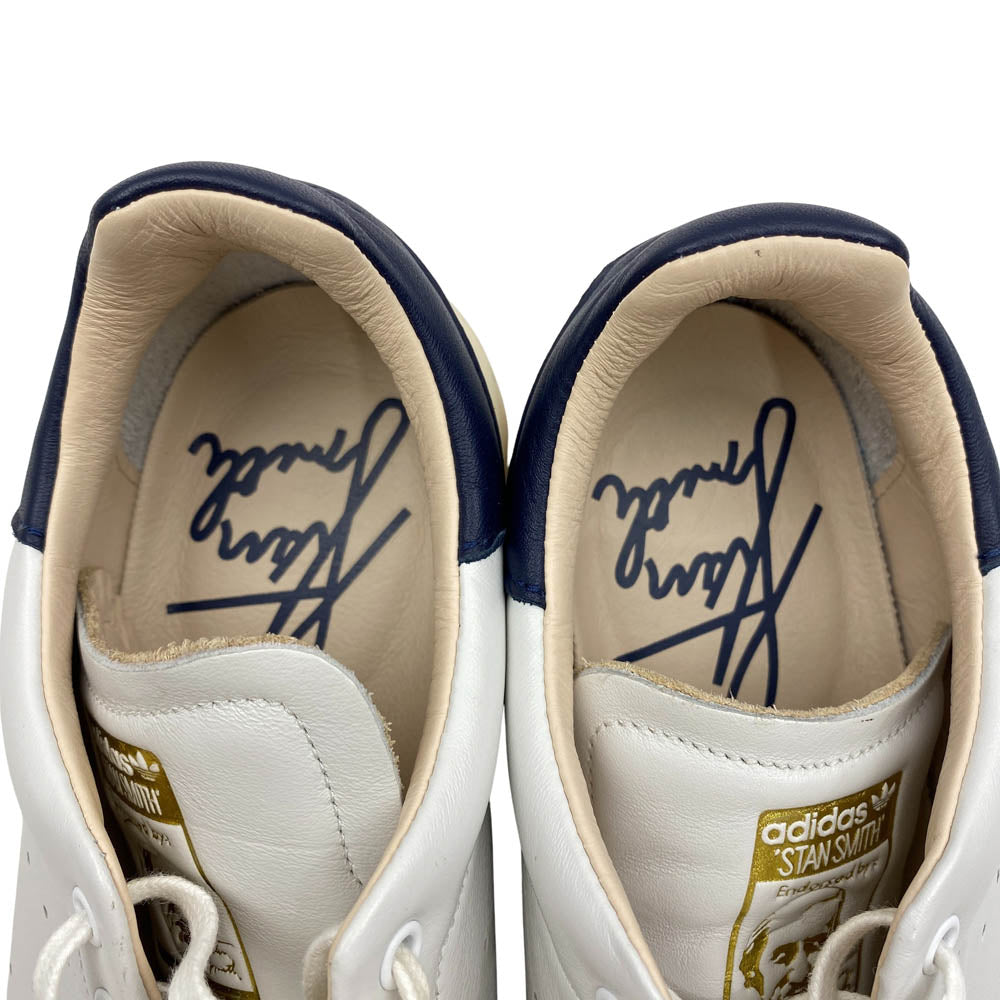 adidas アディダス CQ3033 Stan Smith Recon White Navy スタンスミス リーコン ホワイト ネイビー ローカットスニーカー ホワイト系 ネイビー系 27.5cm【中古】