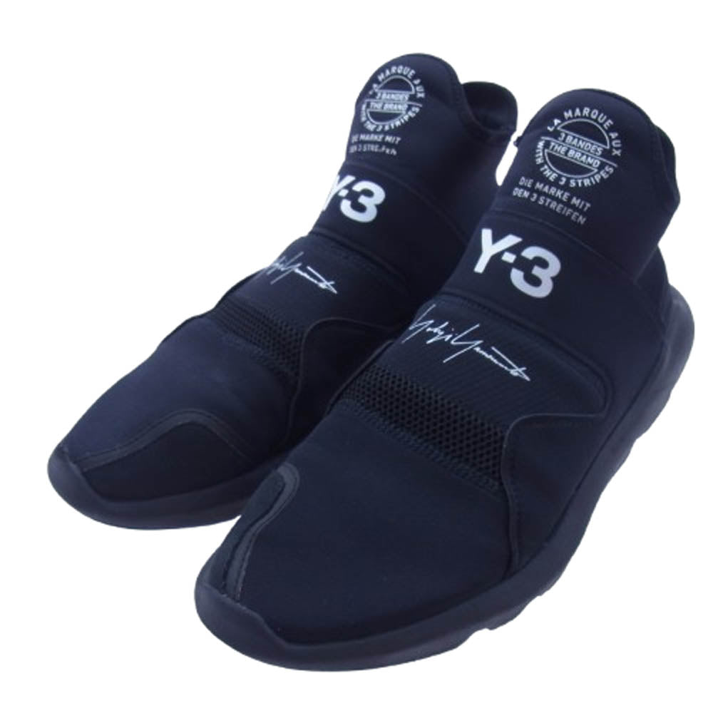 Y-3 Yohji Yamamoto ワイスリー ヨウジヤマモト AC7201 SUBEROU スベロウ ハイカット スニーカー シューズ ダークネイビー系 27cm【中古】