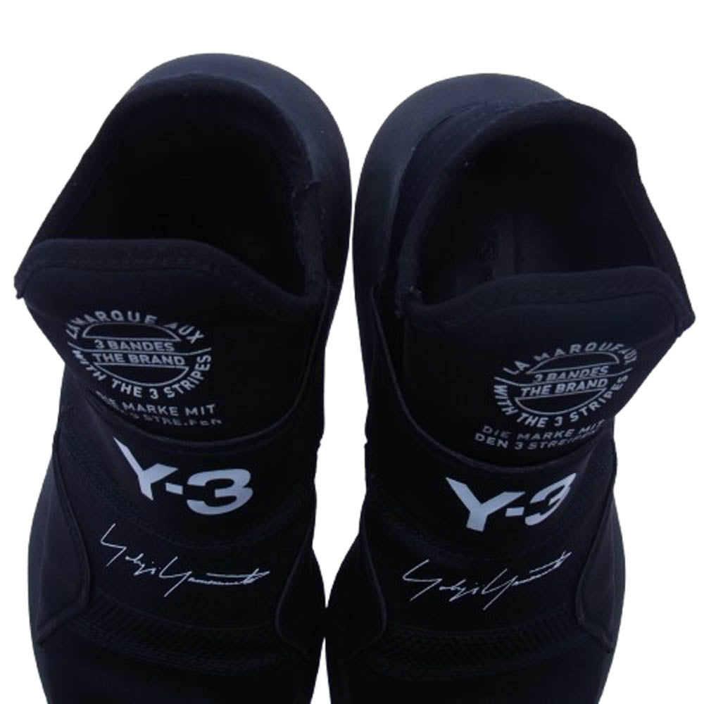 Y-3 Yohji Yamamoto ワイスリー ヨウジヤマモト AC7201 SUBEROU スベロウ ハイカット スニーカー シューズ ダークネイビー系 27cm【中古】