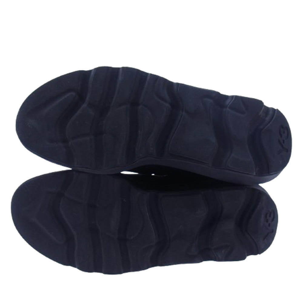 Y-3 Yohji Yamamoto ワイスリー ヨウジヤマモト AC7201 SUBEROU スベロウ ハイカット スニーカー シューズ ダークネイビー系 27cm【中古】