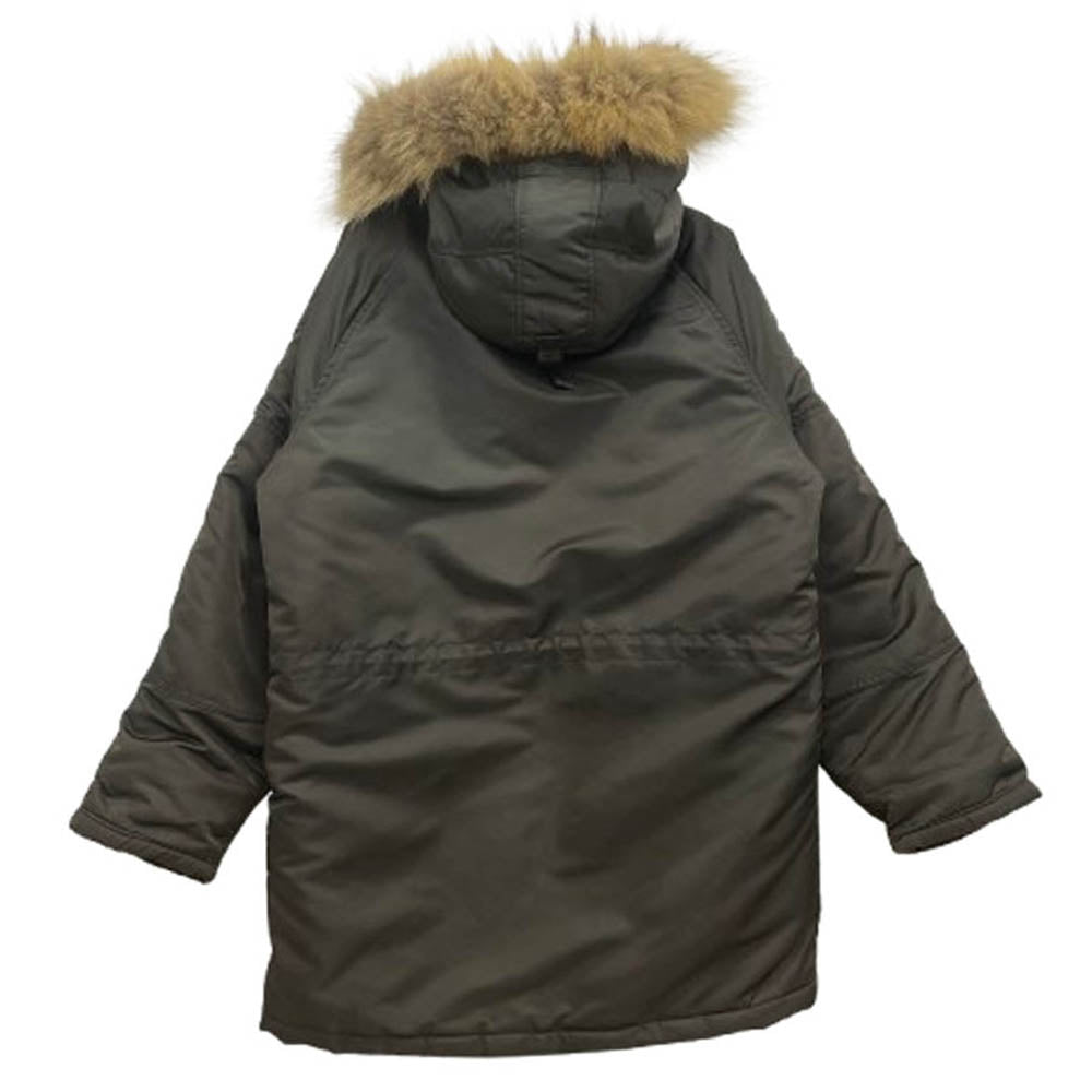 SPIEWAK スピーワック MIL-J-3786J N-3B ナイロンツイル 中綿 フライト ジャケット カーキ系 40【中古】