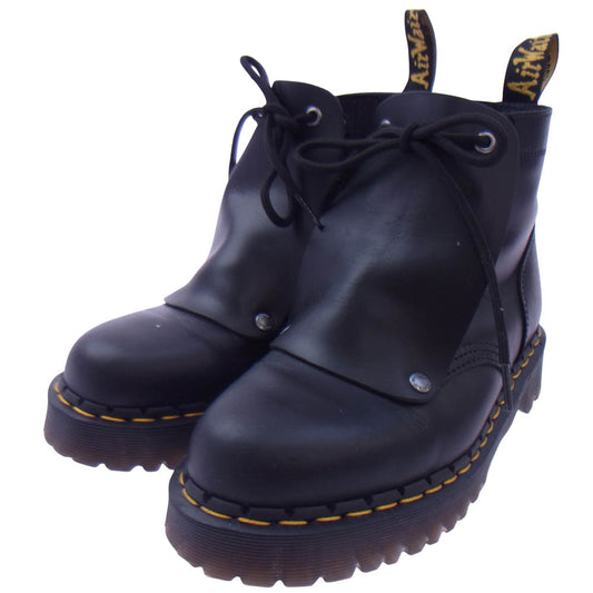 Dr.Martens ドクターマーチン AW006 101 BEX 6ホール レースアップ レザー ブーツ ブラック系 UK7【中古】