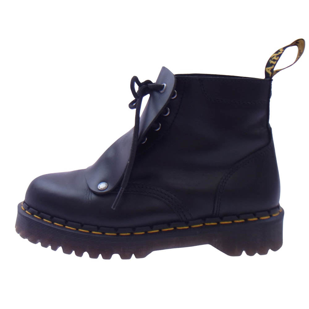 Dr.Martens ドクターマーチン AW006 101 BEX 6ホール レースアップ レザー ブーツ ブラック系 UK7【中古】