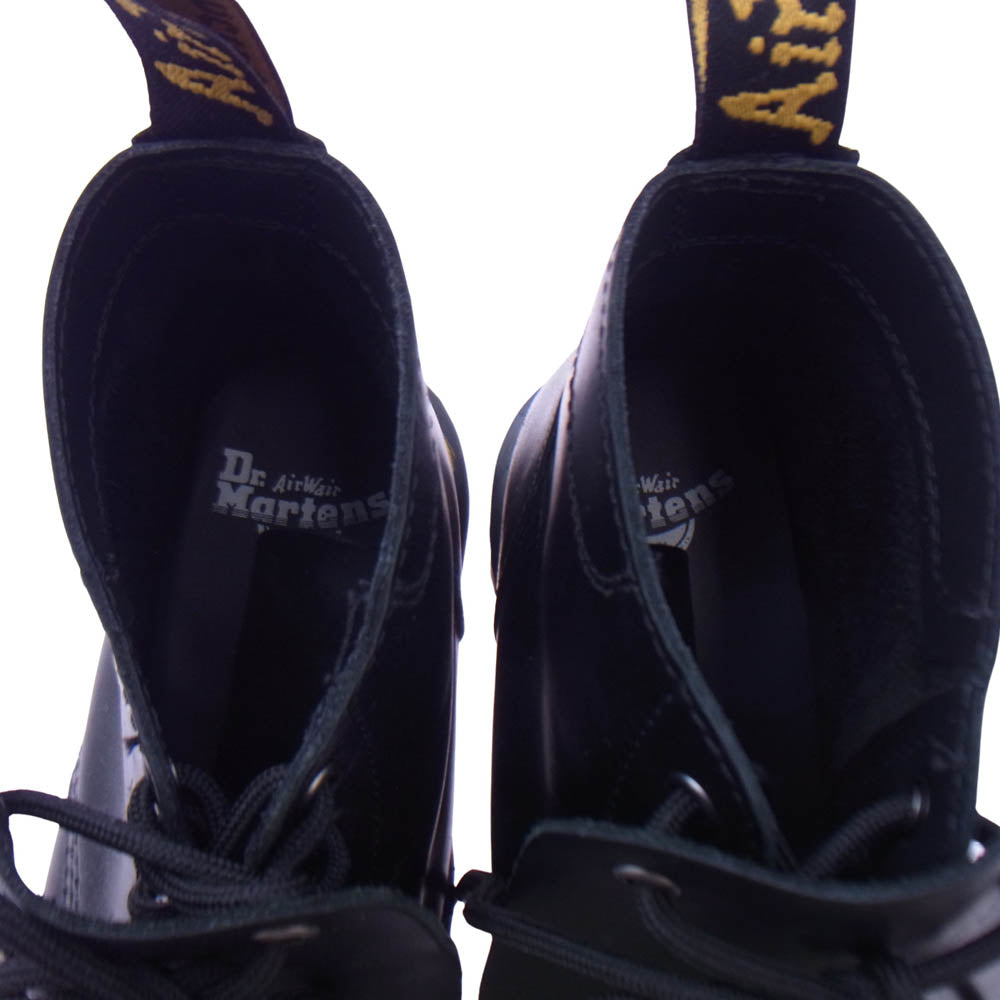 Dr.Martens ドクターマーチン AW006 101 BEX 6ホール レースアップ レザー ブーツ ブラック系 UK7【中古】