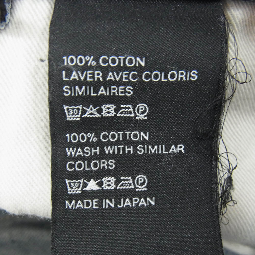 CELINE セリーヌ N213 945F 07UW ボーイフレンド ボタンフライ デニムパンツ ジーンズ インディゴブルー系 26【中古】