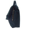 JIL SANDER+ ジルサンダープラス ドローストリング パフ 中綿 ショルダー バッグ　 ネイビー系【中古】