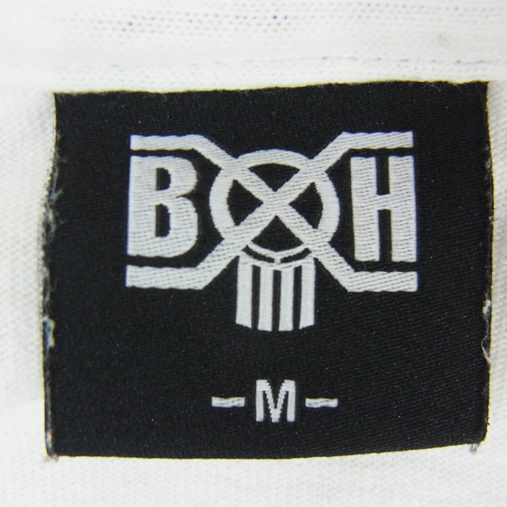 BOUNTY HUNTER バウンティーハンター フロントプリント Tシャツ 半袖カットソー ホワイト系 M【中古】