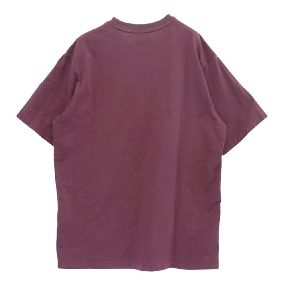 Supreme シュプリーム Small Box Logo Tee スモールボックスロゴ クルーネック Tシャツ 半袖カットソー ワインレッド系 S【中古】