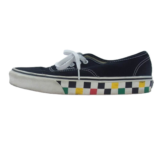 WACKO MARIA ワコマリア 24AW 721278 × VANS バンズ Authentic Canvasオーセンティック キャンバス ローカット スニーカー ブラック系 26.5cm【中古】