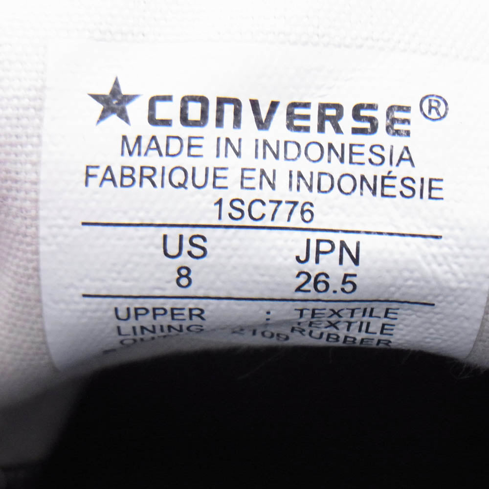 WACKO MARIA ワコマリア 1SC776 × Nonnative ノンネイティブ × Converse コンバース All Star 100 HI NM Black オールスター ハイカットスニーカー ブラック系 26.5cm【中古】