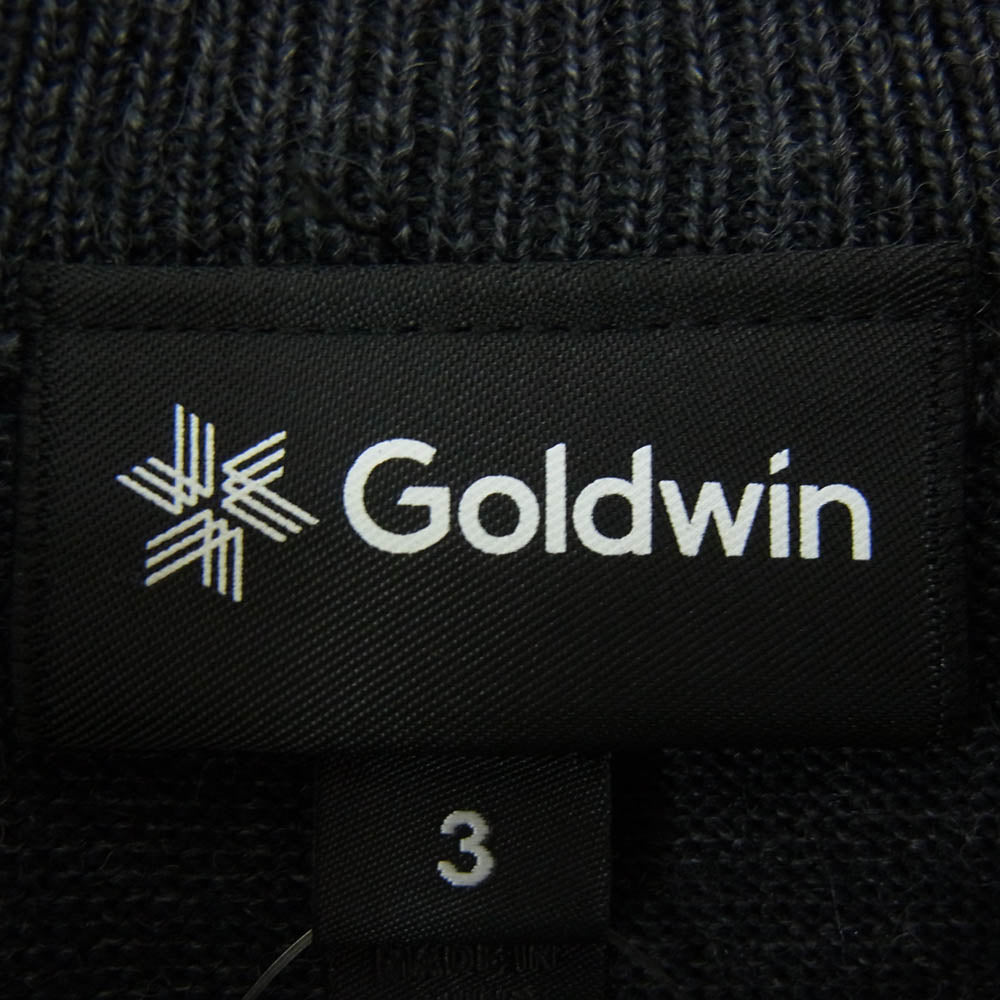 Goldwin ゴールドウィン GC45308 リオプティマム ウール ラウンジ セーター ニット ダークグレー系 L【新古品】【未使用】【中古】