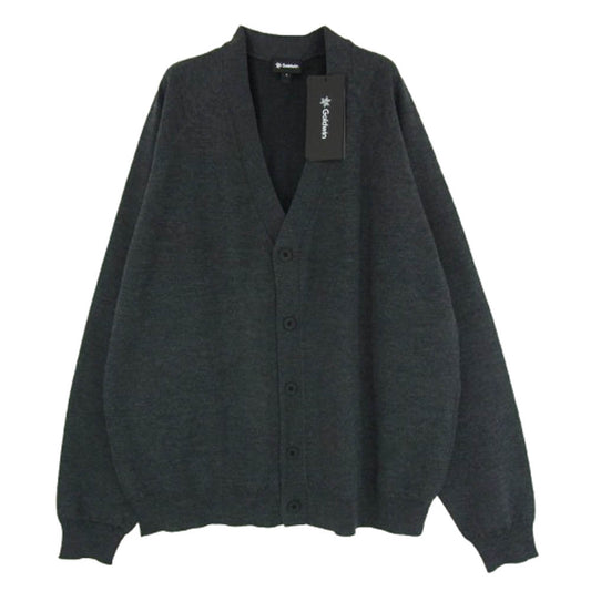 Goldwin ゴールドウィン GC45307 リオプティマム ウール ラウンジ カーディガン グレー系 3【新古品】【未使用】【中古】