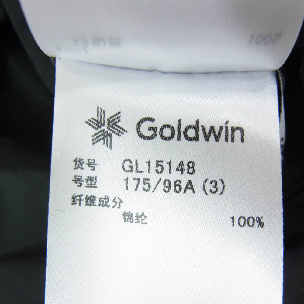 Goldwin ゴールドウィン GL15148 リラックス ナイロン ツーボタン ジャケット ダークグレー系 L【新古品】【未使用】【中古】