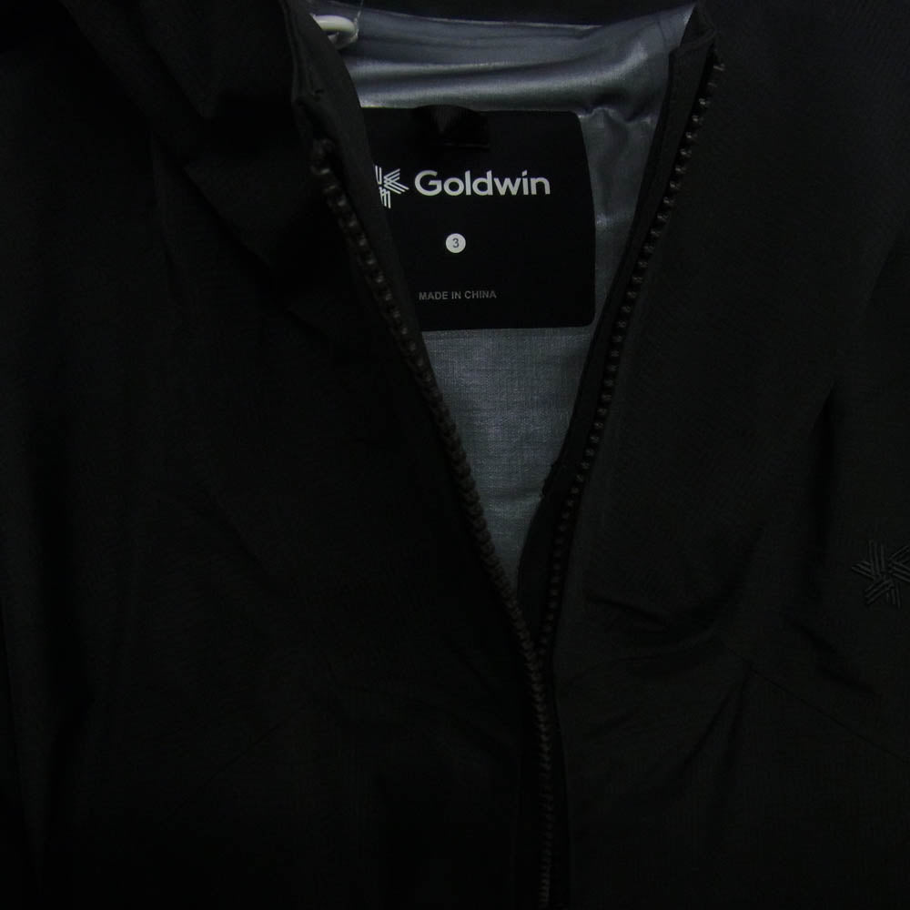 Goldwin ゴールドウィン GL05140 ゴアテックス スリーレイヤー ジャケット ブラック系 3【新古品】【未使用】【中古】