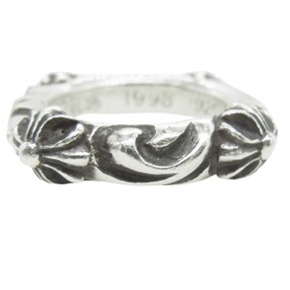 CHROME HEARTS クロムハーツ（原本無） SBT BAND SBT バンド リング シルバー系 9.5号【中古】