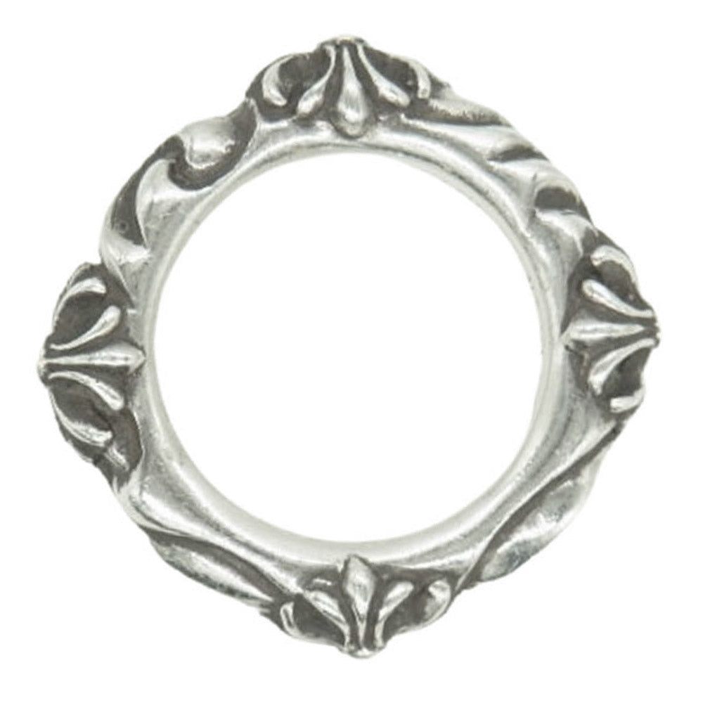 CHROME HEARTS クロムハーツ（原本無） SBT BAND SBT バンド リング シルバー系 9.5号【中古】