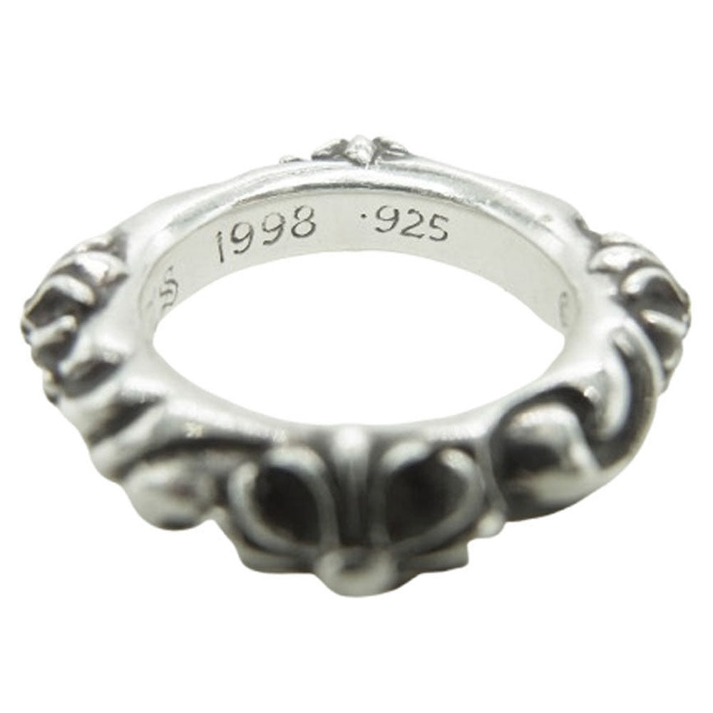 CHROME HEARTS クロムハーツ（原本無） SBT BAND SBT バンド リング シルバー系 9.5号【中古】