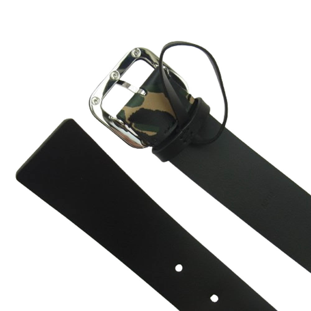 LOUIS VUITTON ルイ・ヴィトン MP112 レオパード 革 レザー ベルト マルチカラー系【中古】