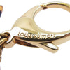 LOUIS VUITTON ルイ・ヴィトン M65844 ビジューサック アンソレンス バッグチャーム キーホルダー キーリング ゴールド系【中古】