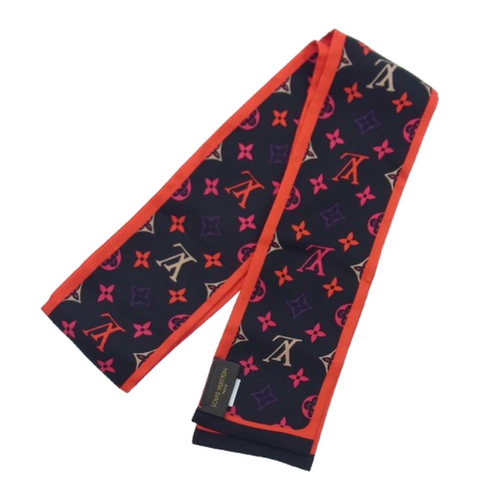 LOUIS VUITTON ルイ・ヴィトン M73085 バンドー ツイリー フラワー シルク レッド系【新古品】【未使用】【中古】