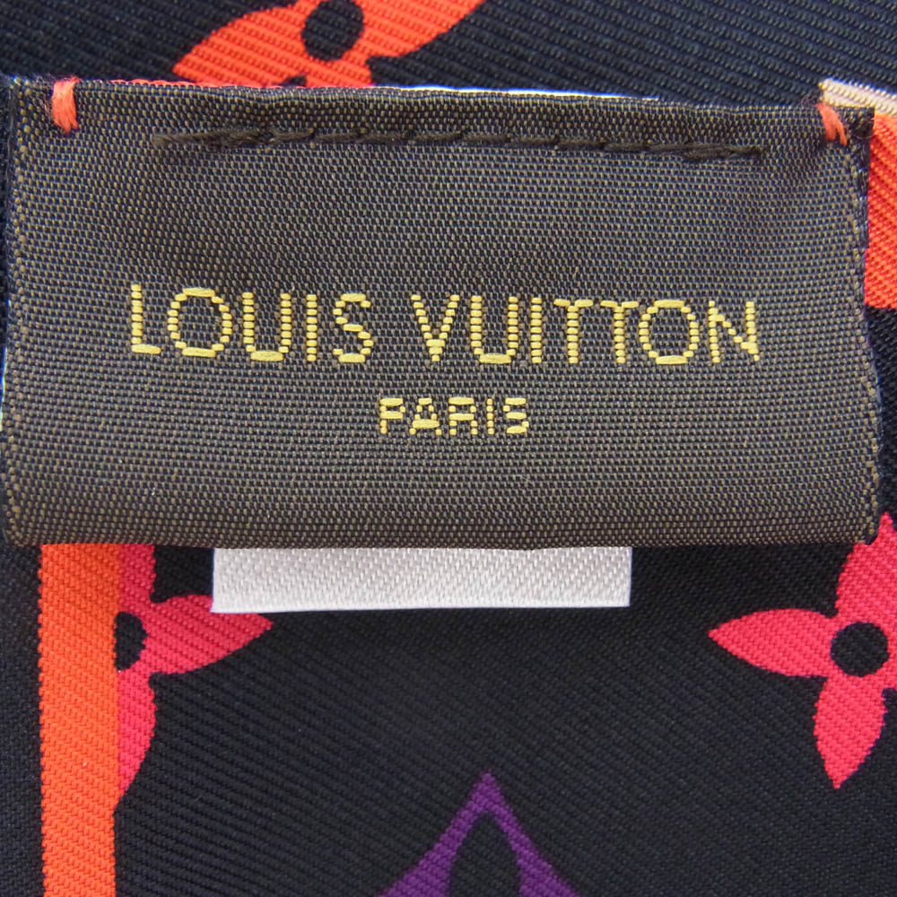 LOUIS VUITTON ルイ・ヴィトン M73085 バンドー ツイリー フラワー シルク レッド系【新古品】【未使用】【中古】