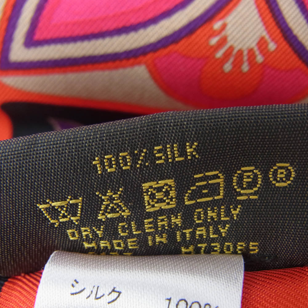 LOUIS VUITTON ルイ・ヴィトン M73085 バンドー ツイリー フラワー シルク レッド系【新古品】【未使用】【中古】