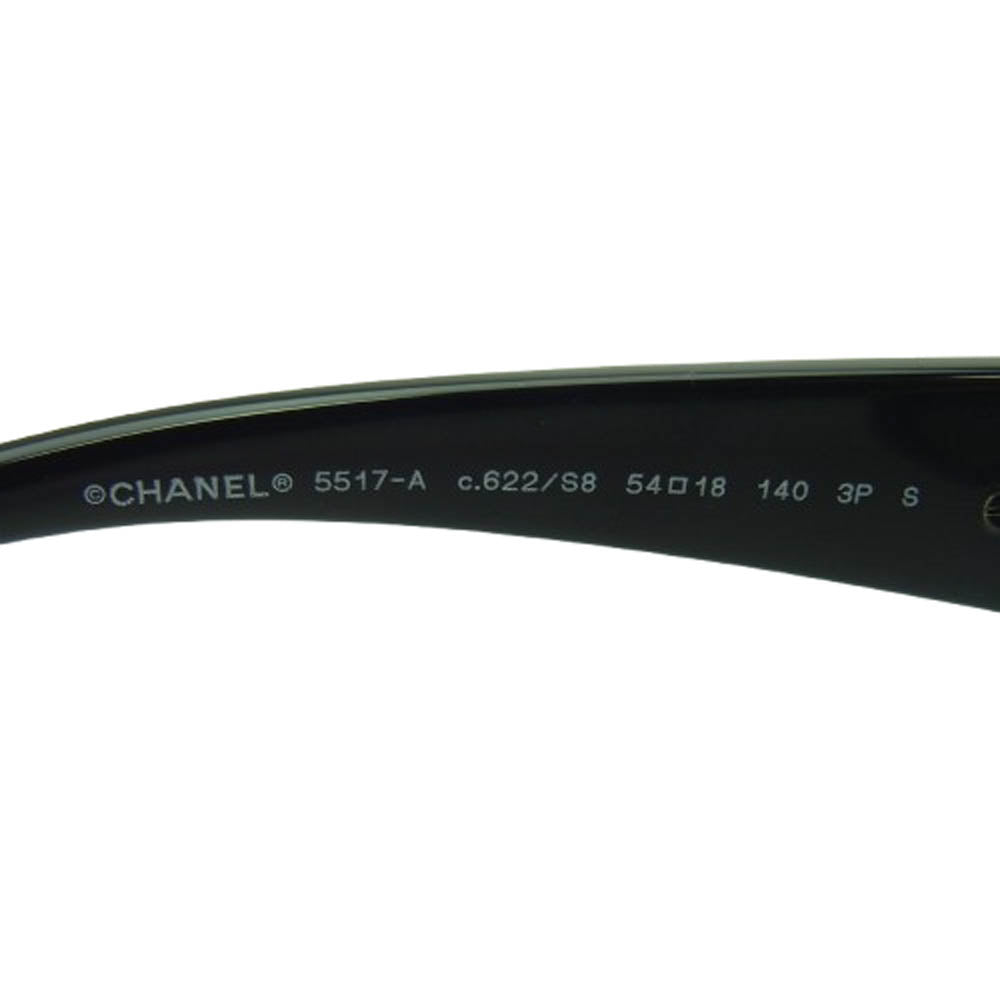 CHANEL シャネル ハートミラー ココマーク アイウェア サングラス ブラック系【新古品】【未使用】【中古】