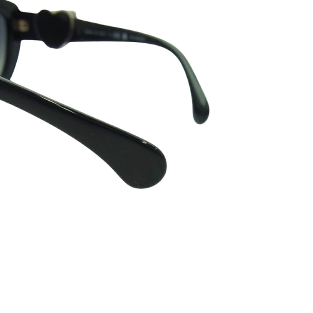 CHANEL シャネル ハートミラー ココマーク アイウェア サングラス ブラック系【新古品】【未使用】【中古】