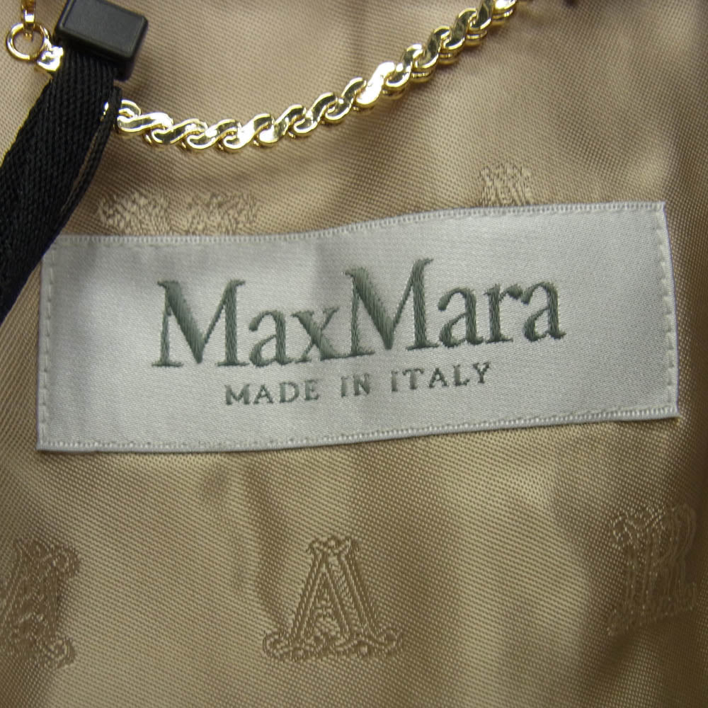 MAX MARA マックスマーラ TEBE テディベア ケープ ポンチョ ピンク系 52【極上美品】【中古】