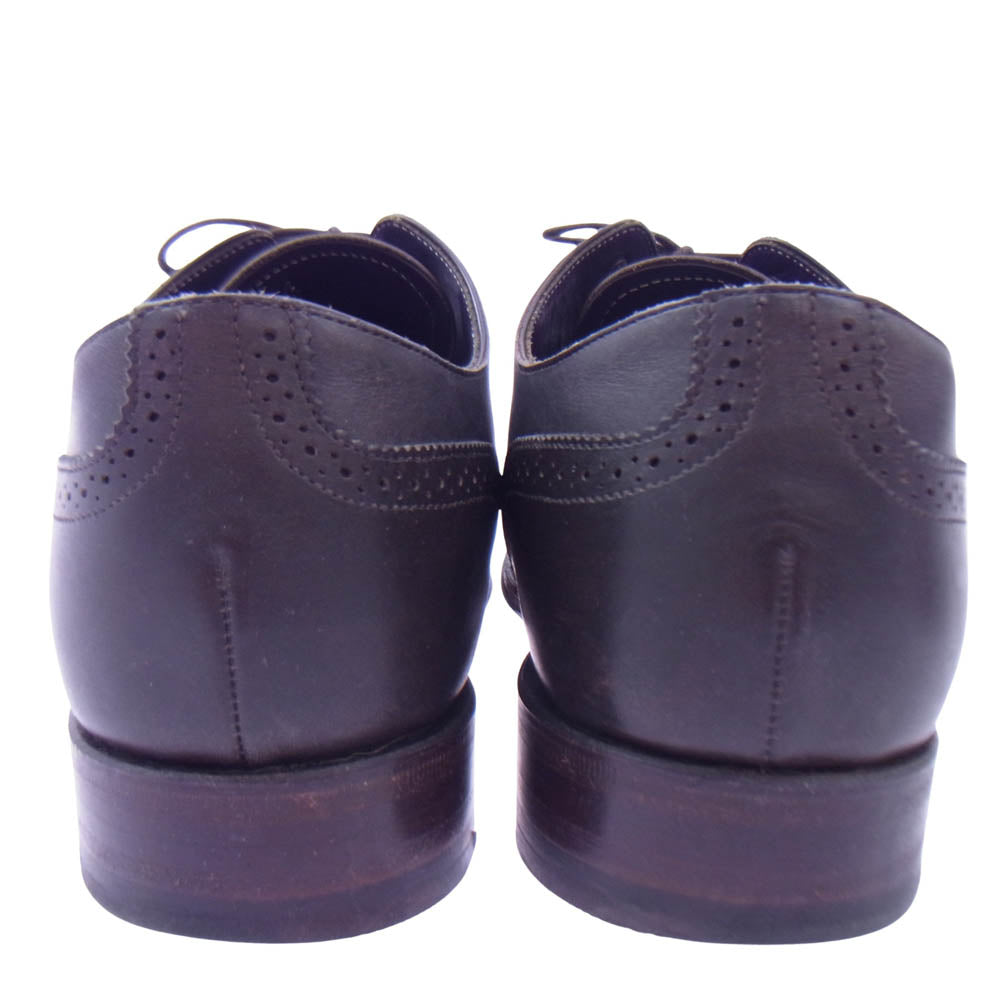 REGAL リーガル W932 ウィングチップ ビジネス シューズ ダーク